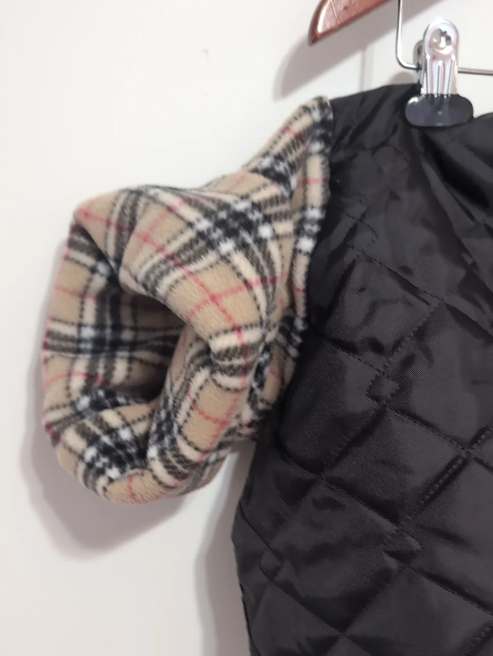 The Whippet Coats Fleece Lined Quilted Coat For Large Dog